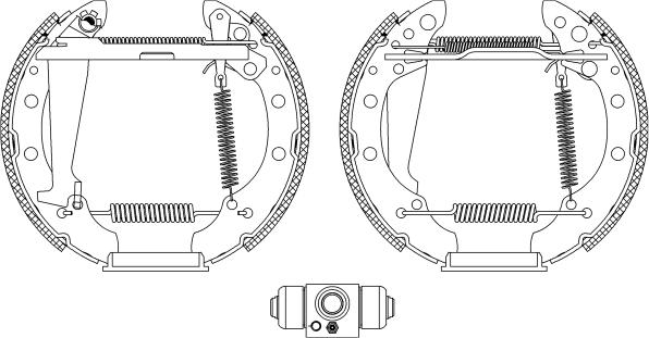 HELLA 8DB 355 004-981 - Jarrukenkäsarja inparts.fi