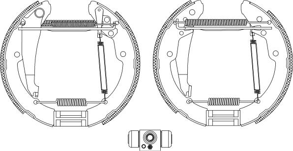 HELLA 8DB 355 004-461 - Jarrukenkäsarja inparts.fi