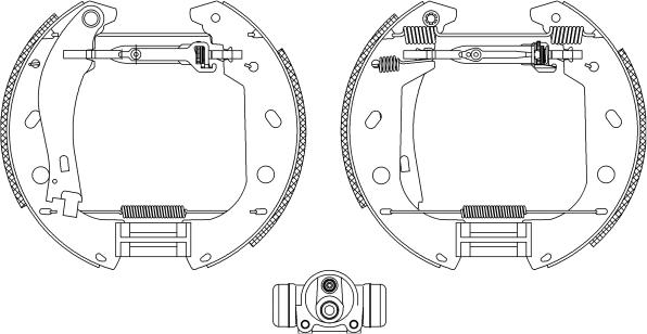 HELLA 8DB 355 004-471 - Jarrukenkäsarja inparts.fi