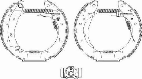 HELLA 8DB 355 004-501 - Jarrukenkäsarja inparts.fi