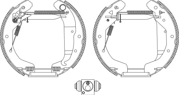 HELLA 8DB 355 004-581 - Jarrukenkäsarja inparts.fi