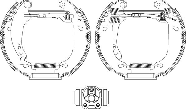 HELLA 8DB 355 004-531 - Jarrukenkäsarja inparts.fi