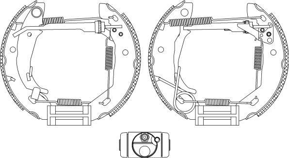 HELLA 8DB 355 004-521 - Jarrukenkäsarja inparts.fi