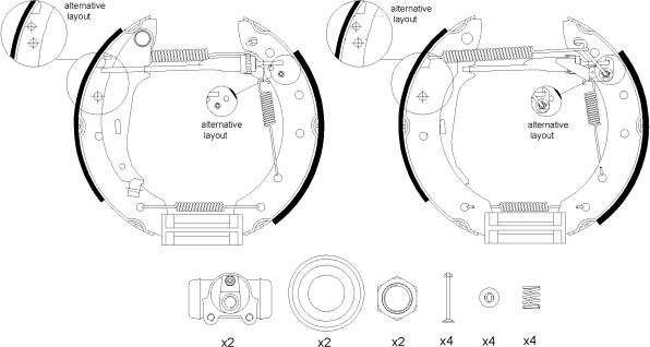 HELLA 8DB 355 004-661 - Jarrukenkäsarja inparts.fi