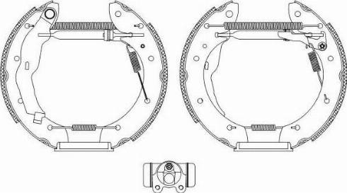 HELLA 8DB 355 004-621 - Jarrukenkäsarja inparts.fi