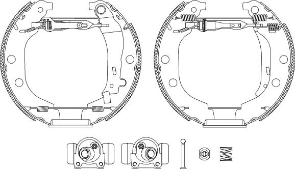 HELLA 8DB 355 004-371 - Jarrukenkäsarja inparts.fi