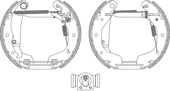 HELLA 8DB 355 004-201 - Jarrukenkäsarja inparts.fi