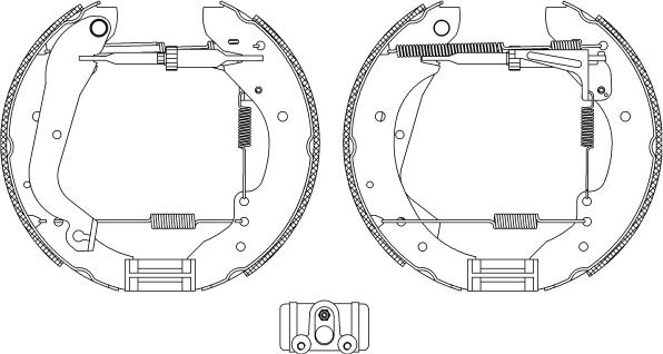 HELLA 8DB 355 004-281 - Jarrukenkäsarja inparts.fi