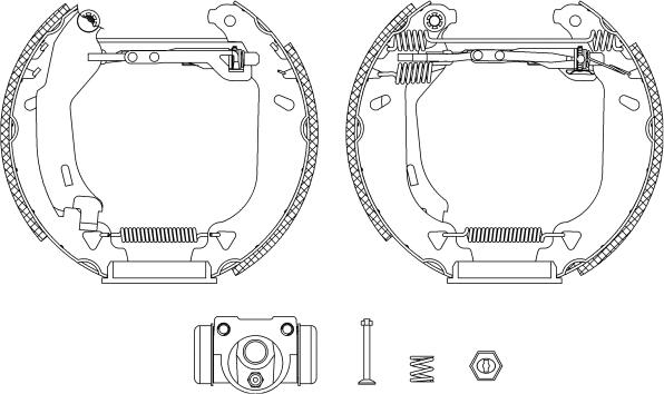 HELLA 8DB 355 004-271 - Jarrukenkäsarja inparts.fi