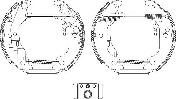 HELLA 8DB 355 004-751 - Jarrukenkäsarja inparts.fi