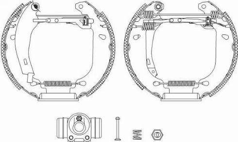 HELLA 8DB 355 004-711 - Jarrukenkäsarja inparts.fi