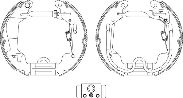 HELLA 8DB 355 004-781 - Jarrukenkäsarja inparts.fi