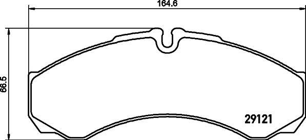 HELLA 8DB 355 005-411 - Jarrupala, levyjarru inparts.fi