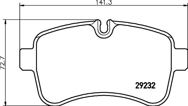 HELLA 8DB 355 005-551 - Jarrupala, levyjarru inparts.fi