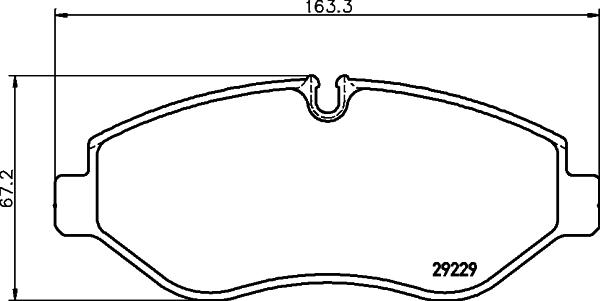 HELLA 8DB 355 005-511 - Jarrupala, levyjarru inparts.fi