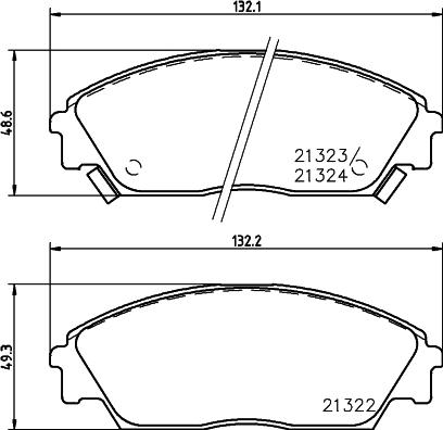 HELLA 8DB 355 005-661 - Jarrupala, levyjarru inparts.fi