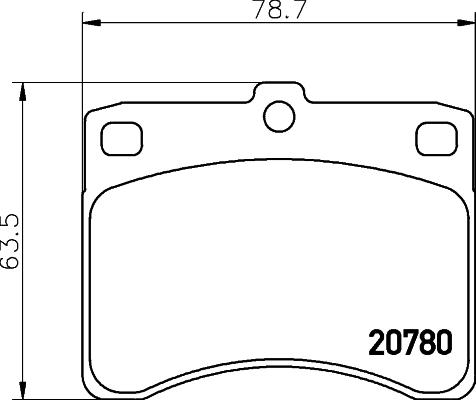 HELLA 8DB 355 005-671 - Jarrupala, levyjarru inparts.fi