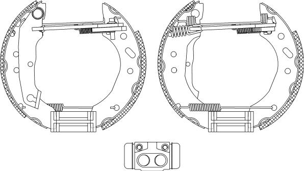 HELLA 8DB 355 005-011 - Jarrukenkäsarja inparts.fi