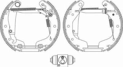 HELLA 8DB 355 005-031 - Jarrukenkäsarja inparts.fi