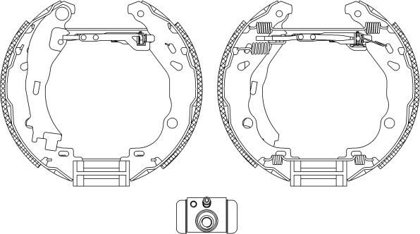 HELLA 8DB 355 005-111 - Jarrukenkäsarja inparts.fi