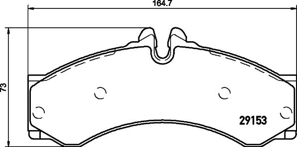 HELLA 8DB 355 005-391 - Jarrupala, levyjarru inparts.fi