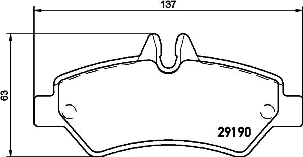 HELLA 8DB 355 005-351 - Jarrupala, levyjarru inparts.fi