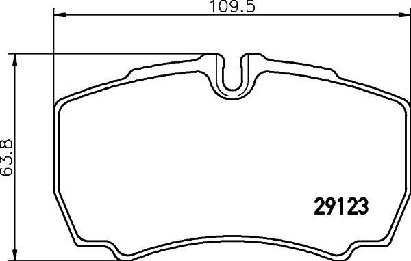 HELLA 8DB 355 005-421 - Jarrupala, levyjarru inparts.fi