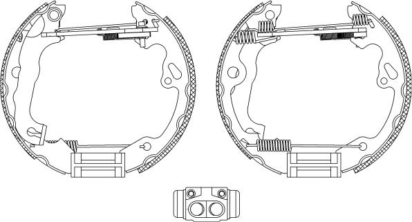 HELLA 8DB 355 005-231 - Jarrukenkäsarja inparts.fi