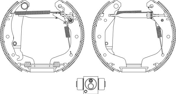 HELLA 8DB 355 005-221 - Jarrukenkäsarja inparts.fi