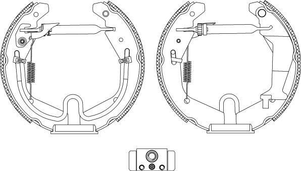 HELLA 8DB 355 005-271 - Jarrukenkäsarja inparts.fi