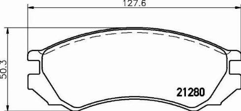 HELLA 8DB 355 006-441 - Jarrupala, levyjarru inparts.fi