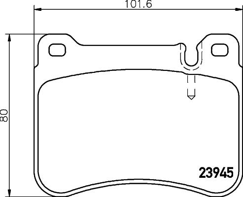 HELLA 8DB 355 006-541 - Jarrupala, levyjarru inparts.fi