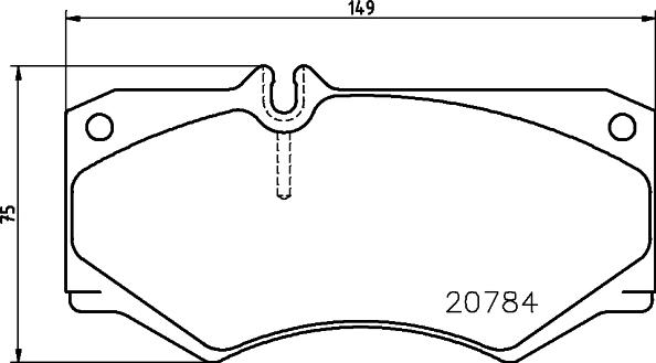 HELLA 8DB 355 006-061 - Jarrupala, levyjarru inparts.fi