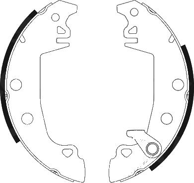 HELLA 8DB 355 001-201 - Jarrukenkäsarja inparts.fi