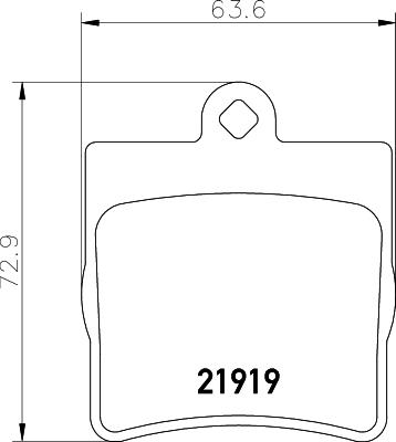 HELLA 8DB 355 008-961 - Jarrupala, levyjarru inparts.fi