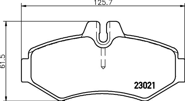 HELLA 8DB 355 008-651 - Jarrupala, levyjarru inparts.fi