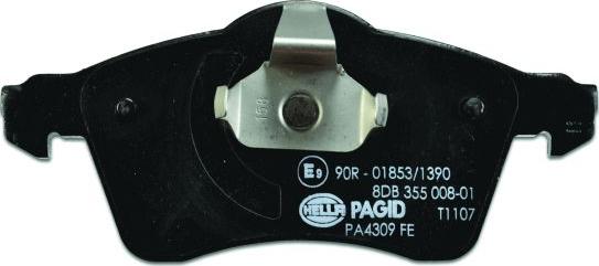 HELLA 8DB 355 008-011 - Jarrupala, levyjarru inparts.fi