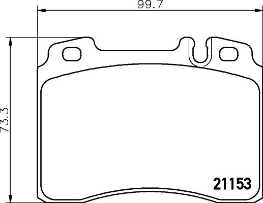 HELLA 8DB 355 008-181 - Jarrupala, levyjarru inparts.fi