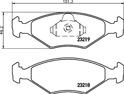 HELLA 8DB 355 008-381 - Jarrupala, levyjarru inparts.fi