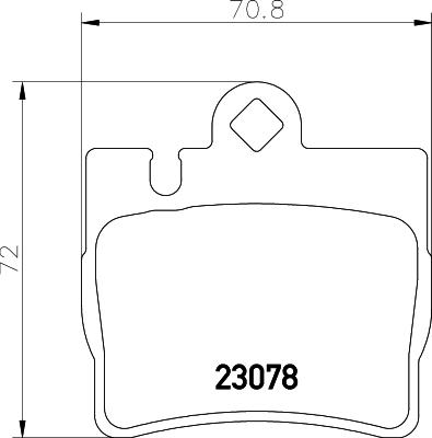 HELLA 8DB 355 008-711 - Jarrupala, levyjarru inparts.fi