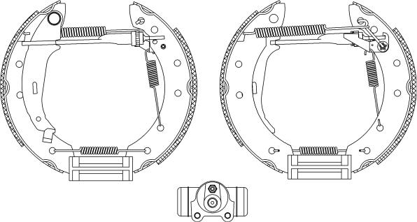 HELLA 8DB 355 003-981 - Jarrukenkäsarja inparts.fi