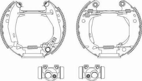 HELLA 8DB 355 003-651 - Jarrukenkäsarja inparts.fi