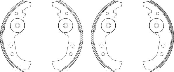 HELLA 8DB 355 003-091 - Jarrukenkäsarja inparts.fi