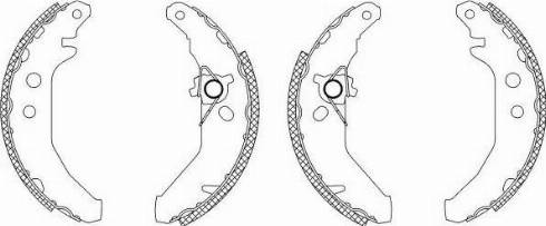 HELLA 8DB 355 003-171 - Jarrukenkäsarja inparts.fi