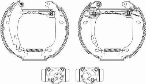 HELLA 8DB 355 003-891 - Jarrukenkäsarja inparts.fi