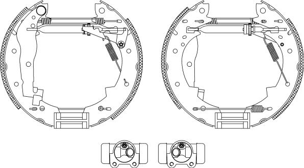 HELLA 8DB 355 003-851 - Jarrukenkäsarja inparts.fi