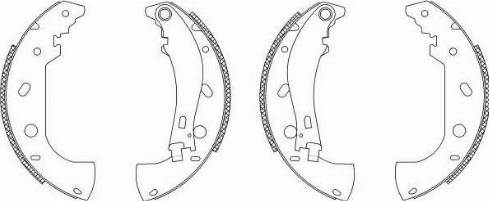 HELLA 8DB 355 003-211 - Jarrukenkäsarja inparts.fi