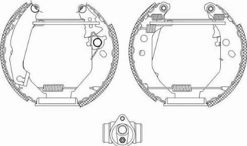 HELLA 8DB 355 003-791 - Jarrukenkäsarja inparts.fi