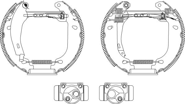 HELLA 8DB 355 003-701 - Jarrukenkäsarja inparts.fi