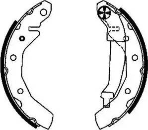 HELLA 8DB 355 002-561 - Jarrukenkäsarja inparts.fi